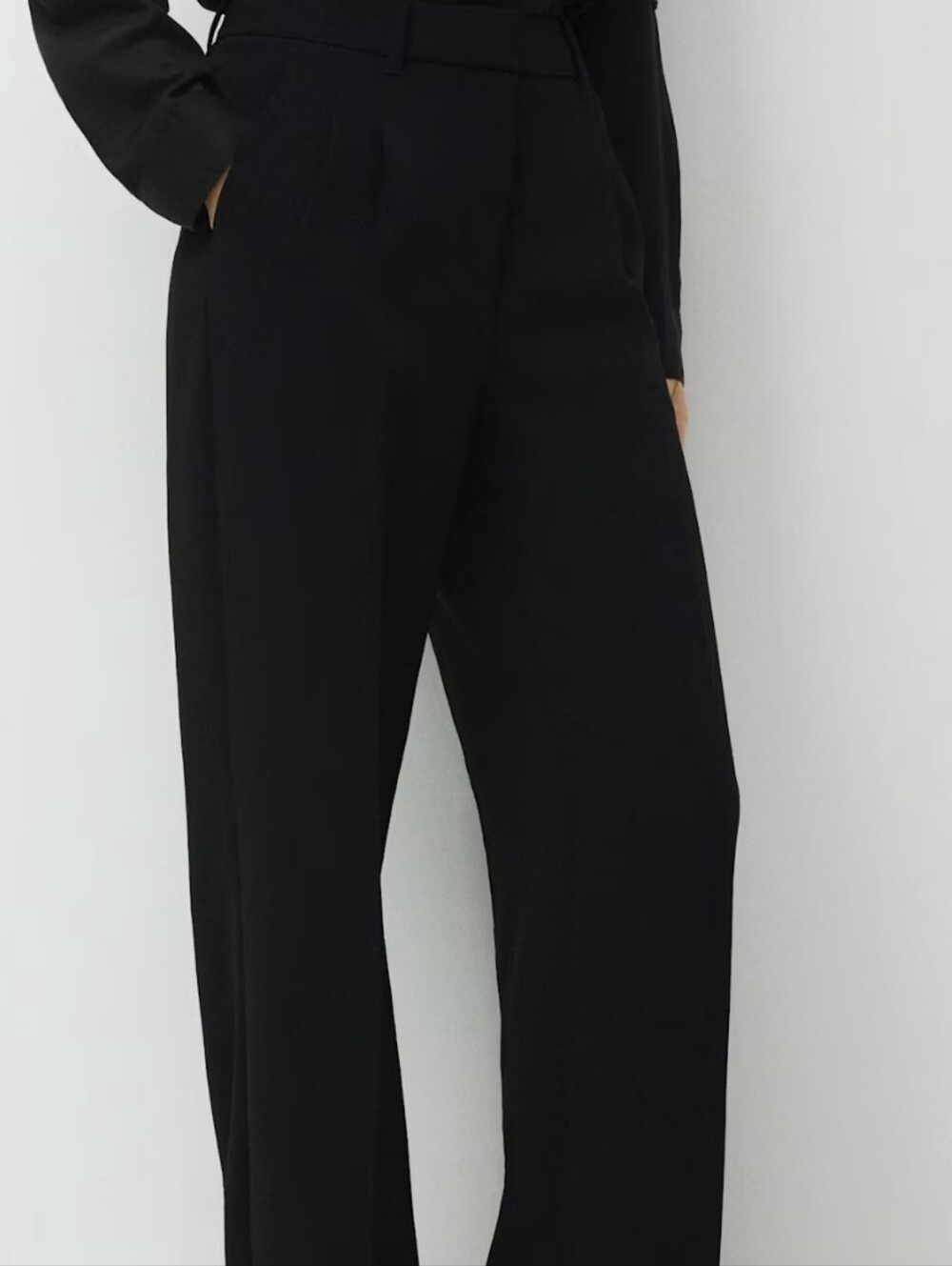 Wilfred Black Effortless Pants Crepette